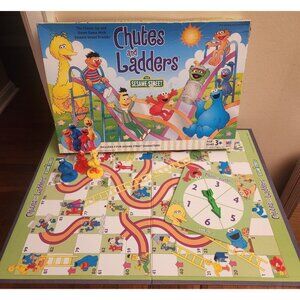 Sesame Street Chutes and Ladders Game 2004
